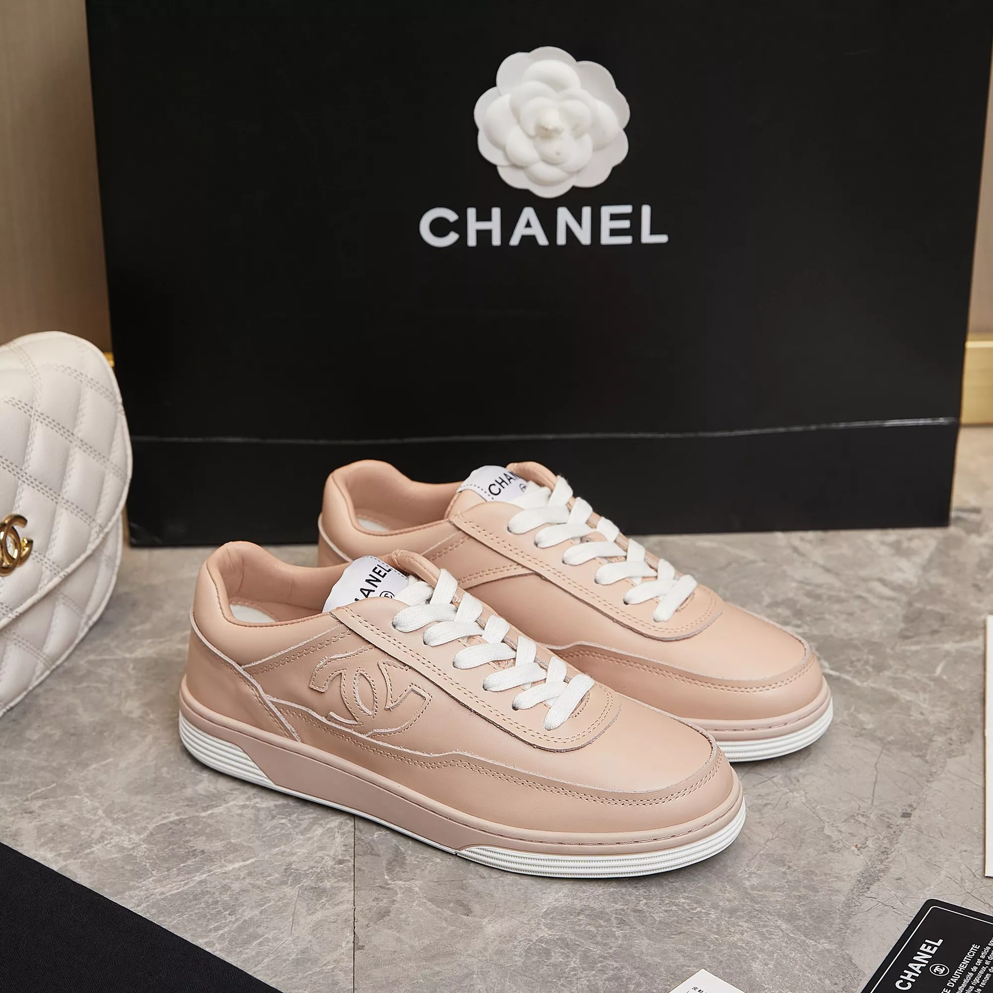 chanel decontractees chaussures pour femme s_12761123